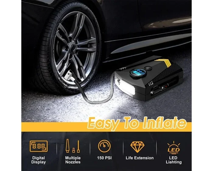 Best 12v Car Air Pump For Fast And Easy Tire Filling