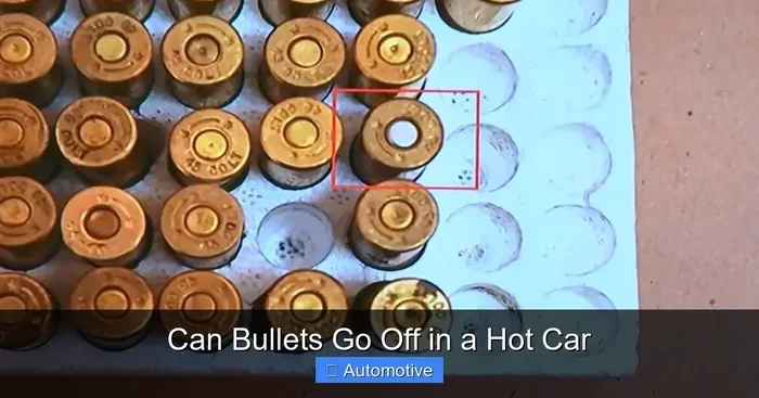 Can Bullets Go Off in a Hot Car And What Really Happens