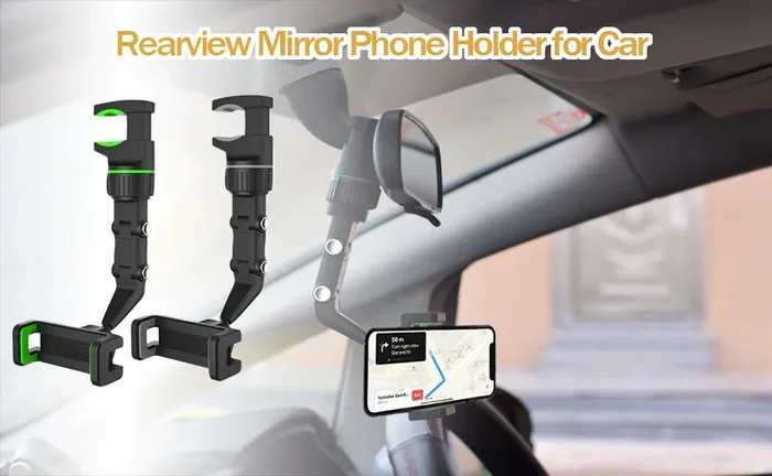 Best Car Mobile Holder Mirror for Hands Free Driving