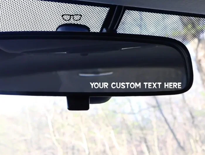 Car Back Mirror Stickers That Make Your Ride Stand Out