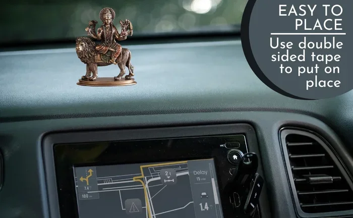 Elevate Your Ride with a Durga Idol for Car Dashboard