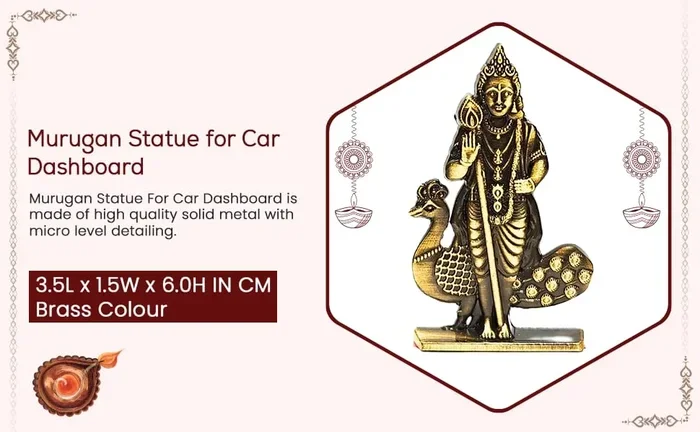 Why You Need a Murugan Statue for Car Dashboard Today